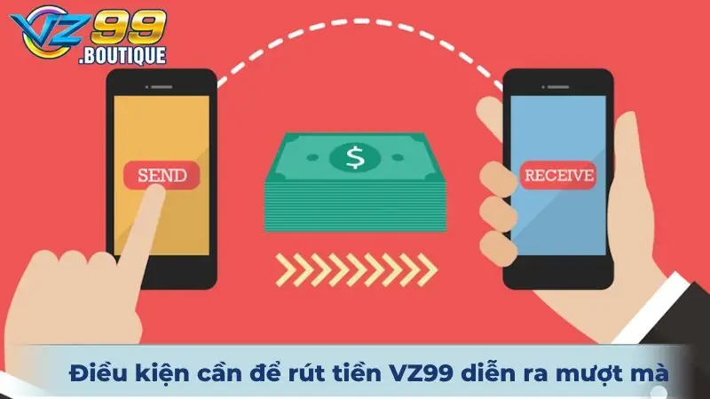 Rút Tiền VZ99 1 Điều kiện cần để quá trình rút tiền VZ99 diễn ra mượt mà