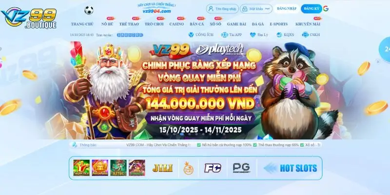 Trang chủ 25 Toàn cảnh thông tin về nhà cái VZ99